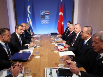 Μητσοτάκη για συνάντηση με Ερντογάν: Έθεσα στο τραπέζι όλα τα ζητήματα που προκύπτουν από τις τελευταίες τουρκικές ενέργειες, δήλωσε ο πρωθυπουργός