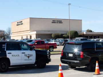 ΗΠΑ: Τουλάχιστον δύο νεκροί, ανάμεσά τους και ο φερόμενος ως δράστης, σε περιστατικό με πυροβολισμούς σε εκκλησία στο Τέξας