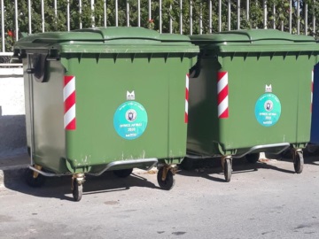 Νέοι κάδοι ανακύκλωσης στην Αίγινα