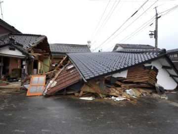 Σεισμός στην Ιαπωνία: 78 νεκροί – 51 αγνοούμενοι ο τελευταίος απολογισμός, με τα σωστικά συνεργεία να εργάζονται ενάντια στο χρόνο