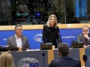 Τέμπη: Ξανά στο ευρωκοινοβούλιο η Καρυστιανού με... 1,3 εκατ. υπογραφές στον φάκελο - «Το έγκλημα δεν θα συγκαλυφθεί»
