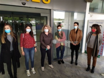 Αναχώρησαν για Θεσσαλονίκη οι 10 εθελόντριες νοσηλεύτριες από την Κρήτη : «Ευχηθείτε μας καλή τύχη»