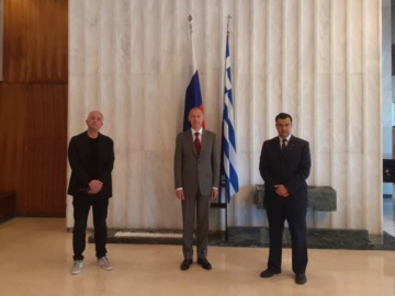 Συνάντηση Γ. Κουκουδάκη με τον Πρέσβη της Ρωσικής Ομοσπονδίας στην Αθήνα