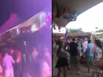 Απίστευτος συνωστισμός σε bar restaurant στη Βάρκιζα- (βίντεο)