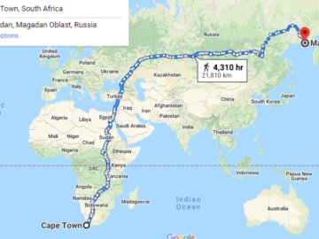 Ο μεγαλύτερος περίπατος του κόσμου - Από τη Νότια Αφρική στη Ρωσία με τα πόδια