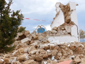 Στη Σητεία ο Γ. Πλακιωτάκης μετά τον σεισμό  - Η ΕΕ έτοιμη για παροχή διεθνούς βοήθειας