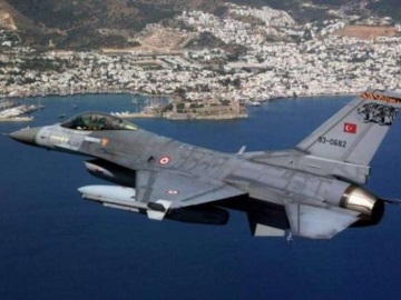  Δύο υπερπτήσεις τουρκικών F-16 πάνω από ελληνικά νησιά