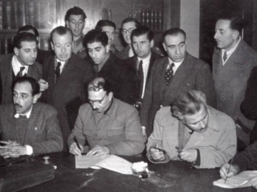 Σαν σήμερα υπεγράφη η Συνθήκη της Βάρκιζας το 1945