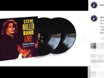 Eν αναμονή κυκλοφορίας live άλμπουμ των Steve Miller Band