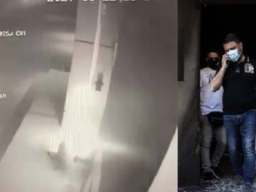 Βίντεο από τη στιγμή της επίθεσης στα μαγαζιά της συζύγου του Νίκου Χαρδαλιά 