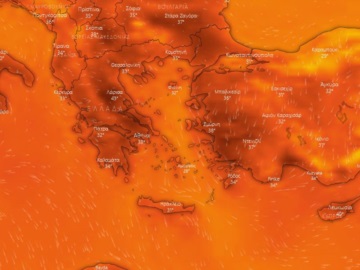 Καύσωνας: Νέο έκτακτο δελτίο καιρού από την ΕΜΥ – Θερμοκρασίες έως 44 βαθμούς
