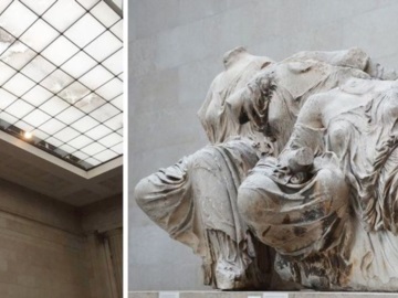 Μπήκε νερό στην αίθουσα με τα Γλυπτά του Παρθενώνα στο Βρετανικό Μουσείο - Τι είπε η Μενδώνη