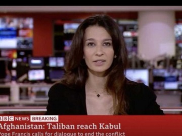 Παρέμβαση των Ταλιμπάν στο BBC - &quot;Πάγωσε&quot; η δημοσιογράφος στον &quot;αέρα&quot; (βίντεο)