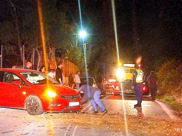 Αίγινα: Τροχαίο ατύχημα τις πρώτες βραδινές ώρες του Σαββάτου στην περιοχή του Μεσαγρού.
