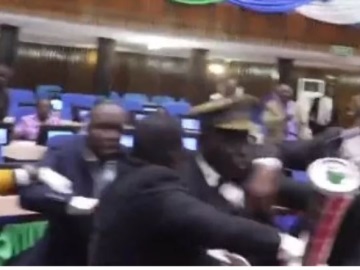 Φαρ ουέστ το Κοινοβούλιο της Σιέρα Λεόνε - Βουλευτές έπαιξαν μπουνιές