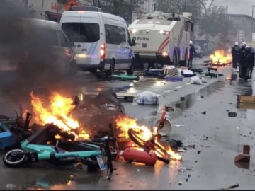 Σκηνές χάους στις Βρυξέλλες μετά την νίκη του Μαρόκου επί του Βελγίου 