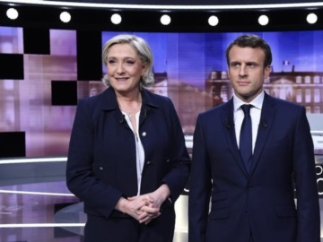 Εκλογές στη Γαλλία: Στη μία μονάδα η διαφορά Μακρόν-Λεπέν