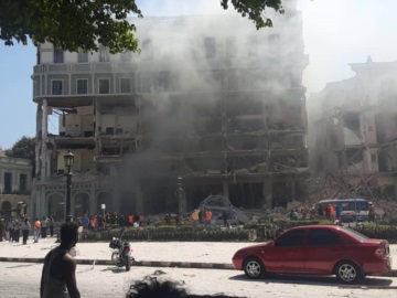 Μεγάλη έκρηξη σε ξενοδοχείο στην Κούβα