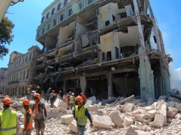 Κούβα:22 νεκροί, πάνω από 70 τραυματίες από έκρηξη σε ξενοδοχείο