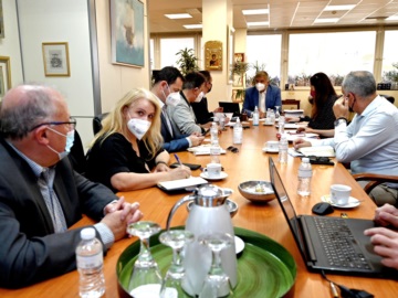 Ο σχεδιασμός και η υλοποίηση έργων Πολιτισμού σε συνάντηση Περιφέρειας Αττικής και Υπουργείου Πολιτισμού