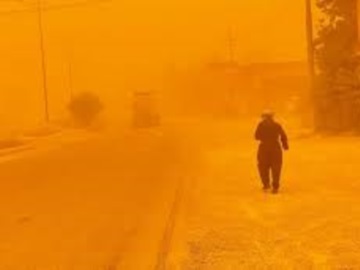Το Ιράκ έγινε… πορτοκαλί: Απίστευτες εικόνες και βίντεο από αμμοθύελλα
