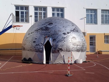 Το Φορητό Ψηφιακό Πλανητάριο - &quot;Planetarium On The Go&quot; στους μαθητές του Α&#39; Δημοτικού Σχολείου Σπετσών