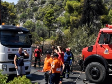 Πολύ υψηλός κίνδυνος πυρκαγιάς σήμερα για Αττική και Στερεά Ελλάδα