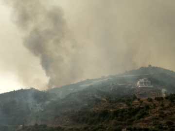 Δήμαρχος Πύλου-Νέστορος: Καλύτερη η εικόνα της φωτιάς στο Σχίνο στη Μεσσηνία