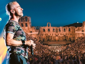 Eros Ramazzotti: &quot;Το πάθος και η ιστορία με φέρνουν στο Ηρώδειο&quot; - Απόψε η μεγάλη συναυλία του