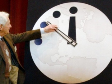 Το «Ρολόι της Αποκάλυψης» δείχνει 90 δευτερόλεπτα πριν τα μεσάνυχτα