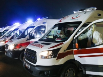 Έφθασαν στην Τουρκία 27 καρκινοπαθείς από τη Λωρίδα της Γάζας