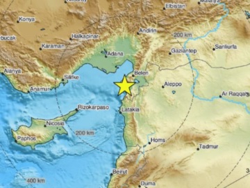 Τουρκία: Συνεχείς σεισμοί 6,4 και 5,8 και 5,2 R - Στην Αντιόχεια το επίκεντρο, ζημιές σε κτίρια