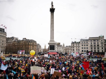 Βρετανία: Μισό εκατομμύριο στους δρόμους την ημέρα παρουσίασης του προϋπολογισμού
