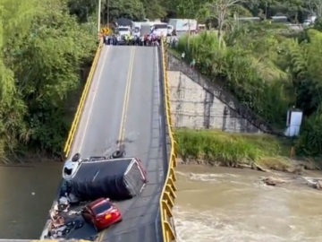 Κατέρρευσε γέφυρα στην Κολομβία – Νεκροί δυο αστυνομικοί