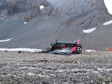 Τουριστικό αεροσκάφος συνετρίβη στις Άλπεις - Νεκρός ο πιλότος και δύο επιβάτες