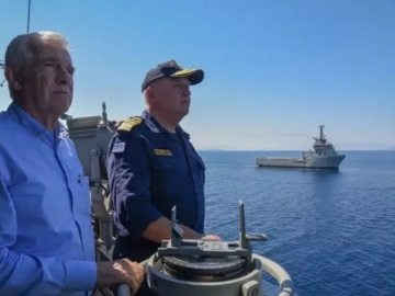 Δωρεά νέου πλοίου πολλαπλών χρήσεων στο Πολεμικό Ναυτικό από τον Πάνο Λασκαρίδης