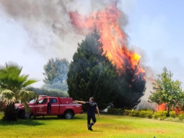 Πολύ υψηλός κίνδυνος πυρκαγιάς για έξι περιφέρειες της χώρας