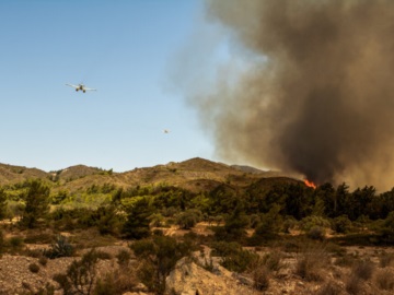 Μάχη με τις φλόγες σε Ρόδο, Κάρυστο και Αχαΐα – Καταγγελία on air για εμπρησμό στην Κέρκυρα