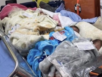 Αλεξανδρούπολη: Συγκλονίζει η εικόνα από τη μεταφορά βρεφών από το νοσοκομείο - Έγκυος γέννησε κατά την εκκένωση 