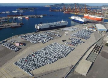 Κόμβος μεταφόρτωσης στη Μεσόγειο ο Πειραιάς μετά την επέκταση του car terminal της ΟΛΠ Α.Ε.