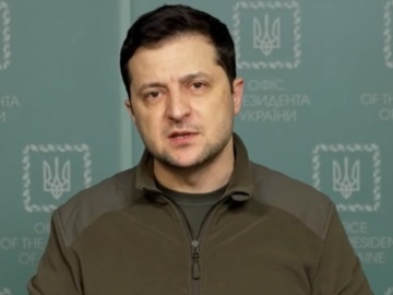 Ο Ζελένσκι κάλεσε τους Ουκρανούς να υπερασπιστούν τους εαυτούς τους απέναντι στη ρωσική επιθετικότητα
