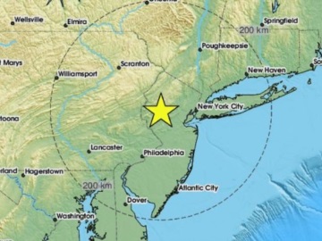 ΗΠΑ: Σεισμός 5,5 βαθμών στη Νέα Υόρκη και το Νιου Τζέρσεϊ