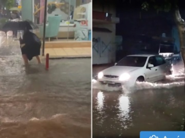 Κακοκαιρία: Πλημμύρες στην Καρδίτσα, διακοπές ρεύματος στον Βόλο - Έντονα φαινόμενα σε 6 περιοχές σήμερα